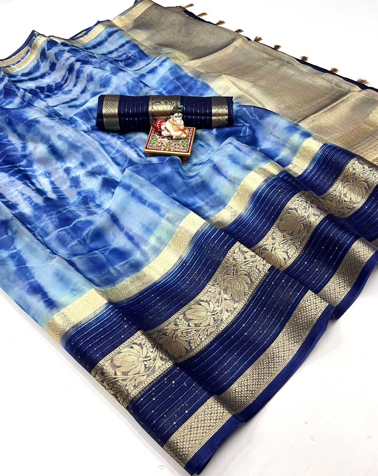 YNF ORGANZA RAR RICH WHOLESALE SAREES MANUFACTURER